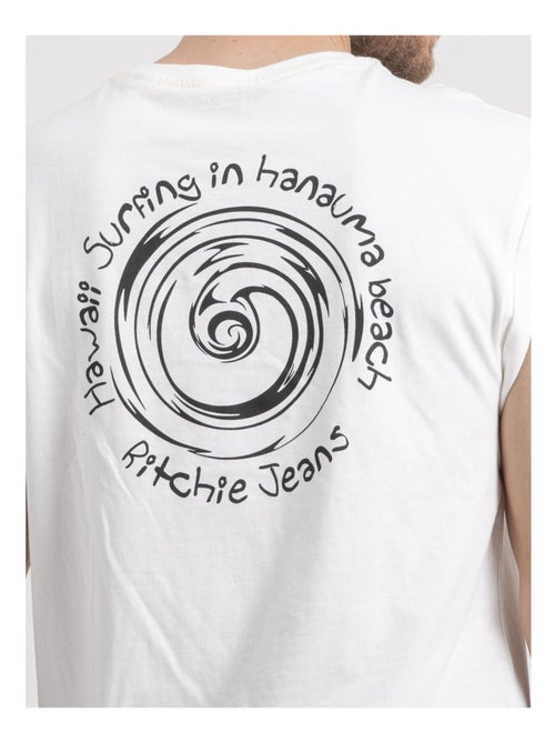 Camiseta sin mangas de cuello redondo de puro algodón NEGAK - Kiabi