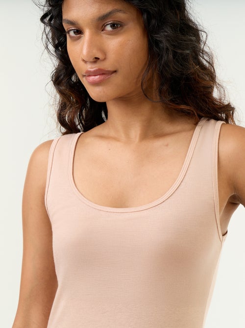 Camiseta sin mangas de lana mezclada - Kiabi