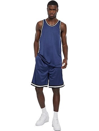 Camiseta sin mangas de malla para hombre - urban classics