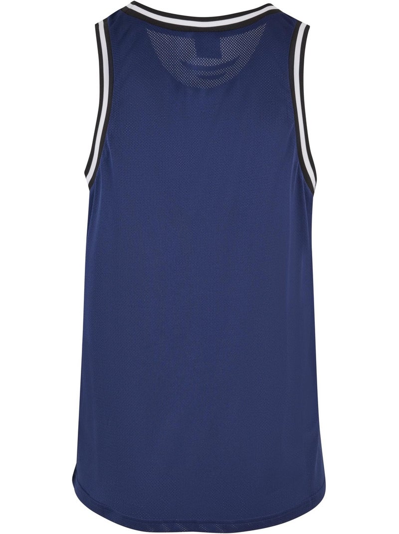 Camiseta sin mangas de malla para hombre - urban classics Azul oscuro - Kiabi