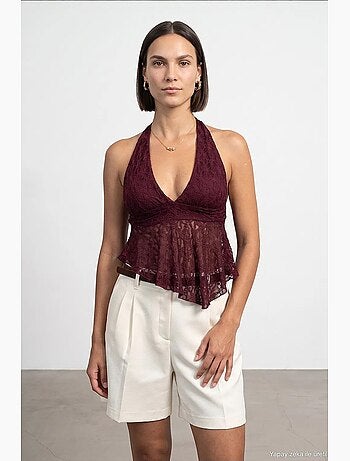 Camiseta sin mangas de poliamida y elastano dilvin