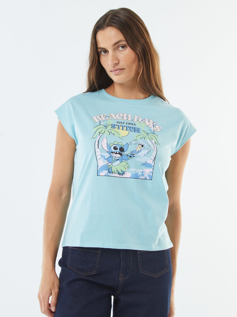 Camiseta sin mangas 'Disney' AZUL - Kiabi
