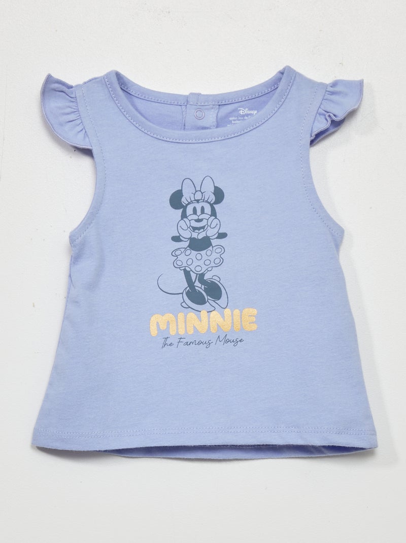 Camiseta sin mangas 'Disney' PURPURA - Kiabi