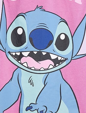 Camiseta sin mangas estampada 'Stitch'