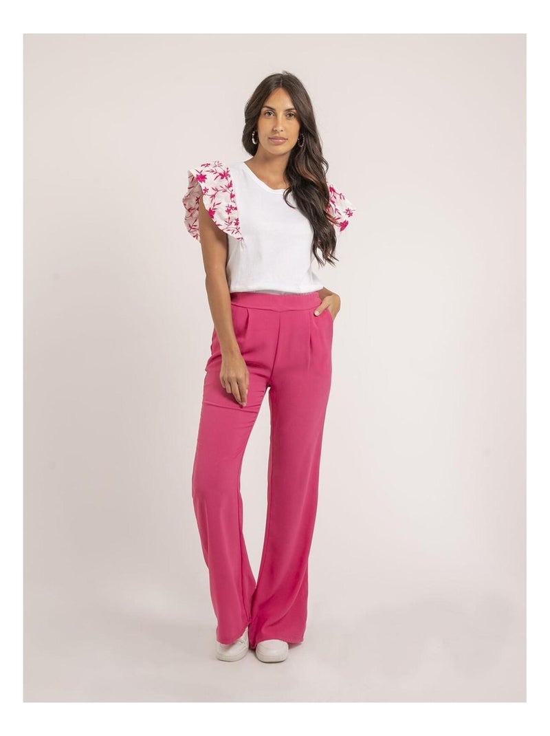 Camiseta sin mangas FARLI Rosa - Kiabi