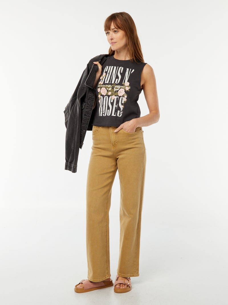 Camiseta sin mangas 'Guns N' Roses' NEGRO - Kiabi