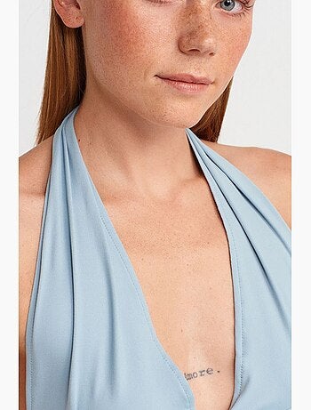 Camiseta sin mangas halter dilvin
