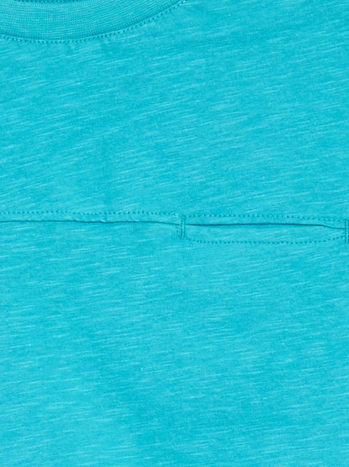 Camiseta sin mangas holgada con detalle en el pecho - Kiabi