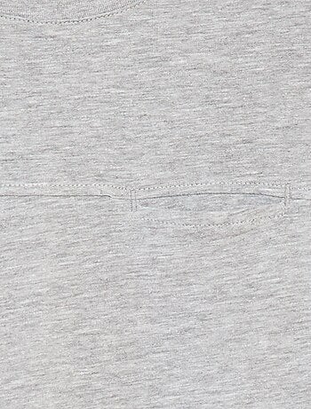 Camiseta sin mangas holgada con detalle en el pecho