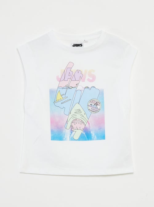 Camiseta sin mangas 'Jaws' - Kiabi