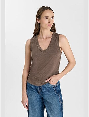 Camiseta sin mangas Karine «Le temps des cerises»