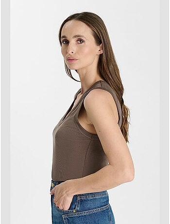 Camiseta sin mangas Karine «Le temps des cerises»