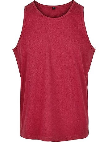 Camiseta sin mangas lisos para hombre - build your brand