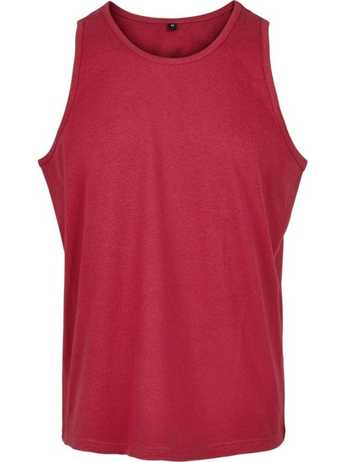Camiseta sin mangas lisos para hombre - build your brand - Kiabi