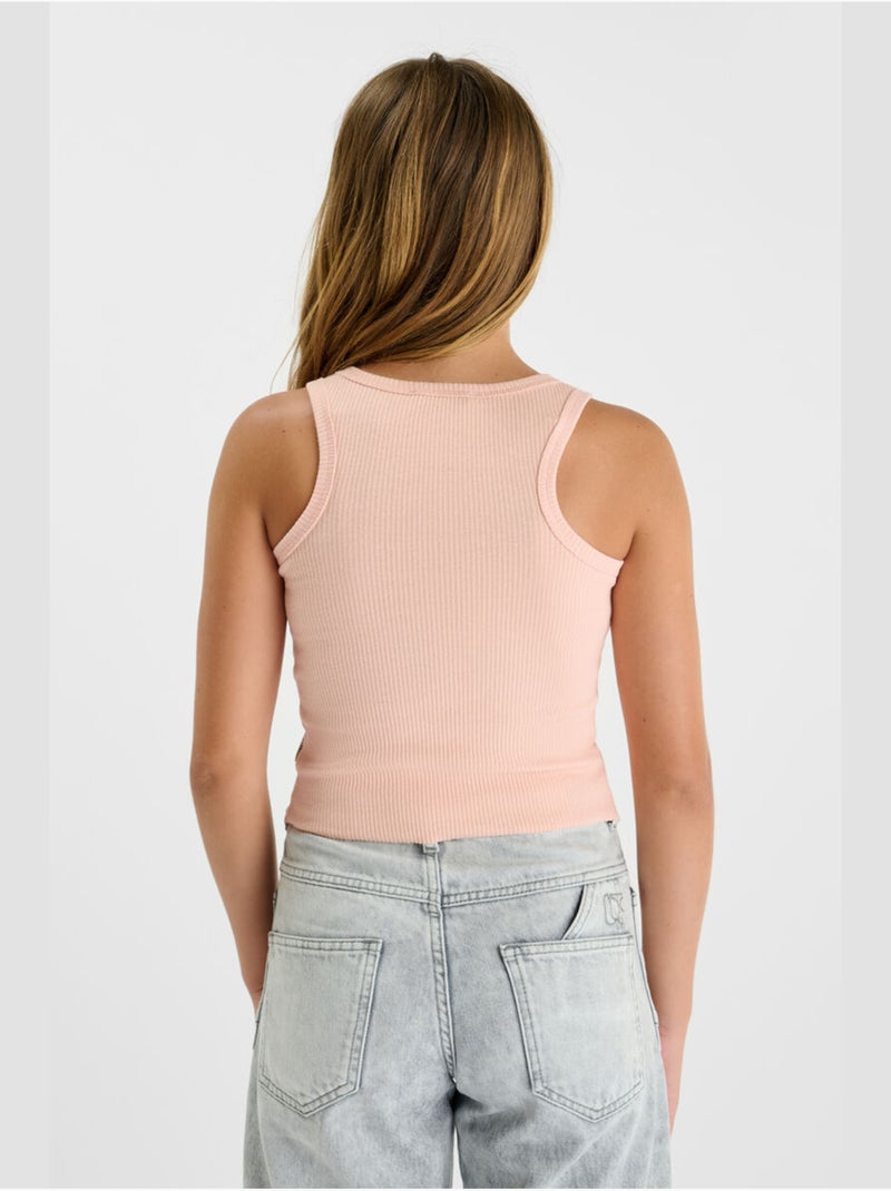 Camiseta sin mangas MARGI Naranja - Kiabi