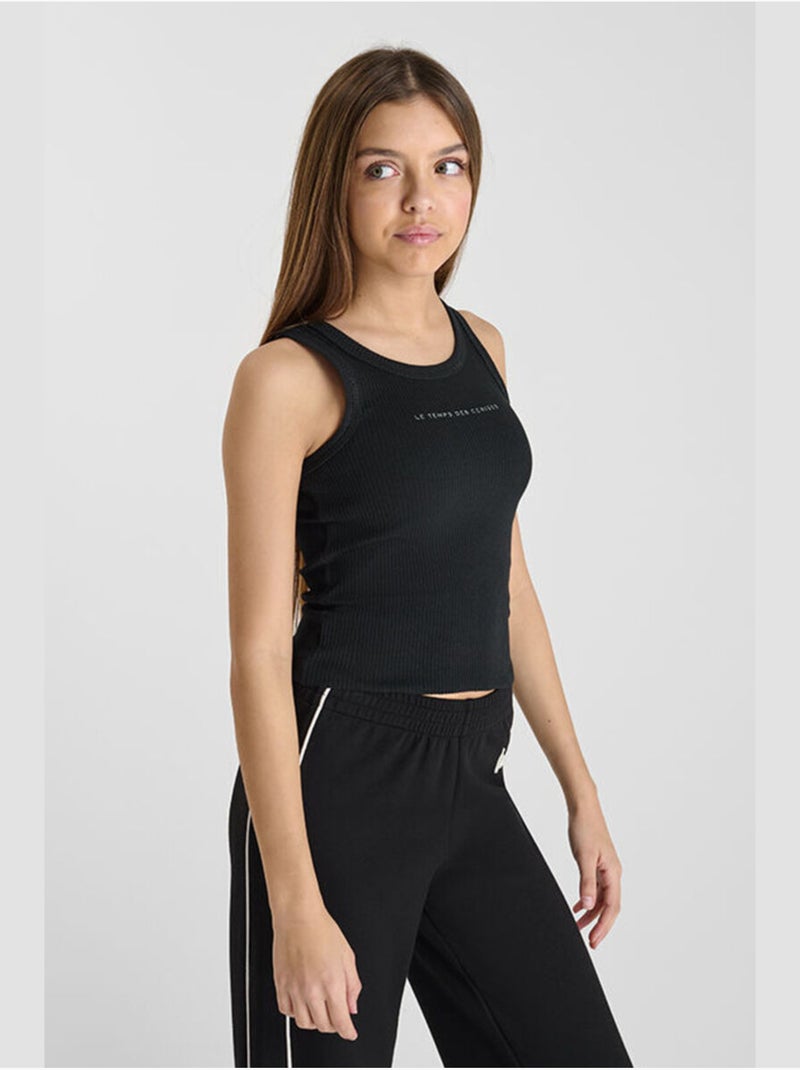 Camiseta sin mangas MARGI Negro - Kiabi