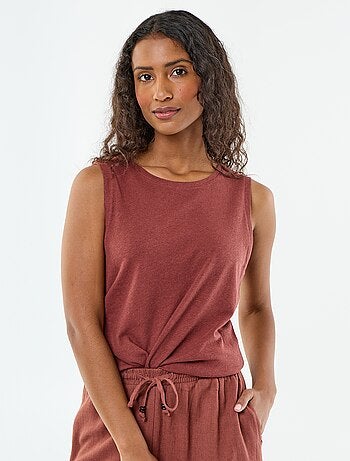 Camiseta sin mangas