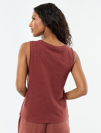 Camiseta sin mangas
