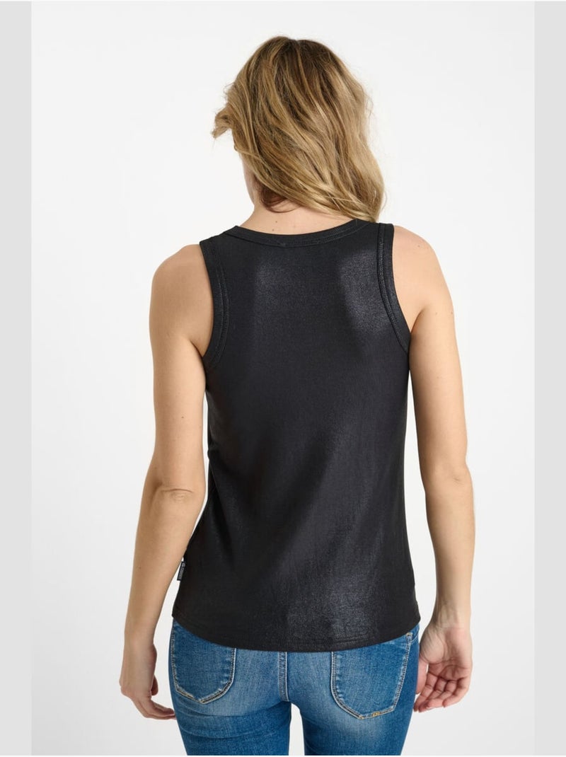 Camiseta sin mangas Miga «Le Temps des Cerises» Negro - Kiabi