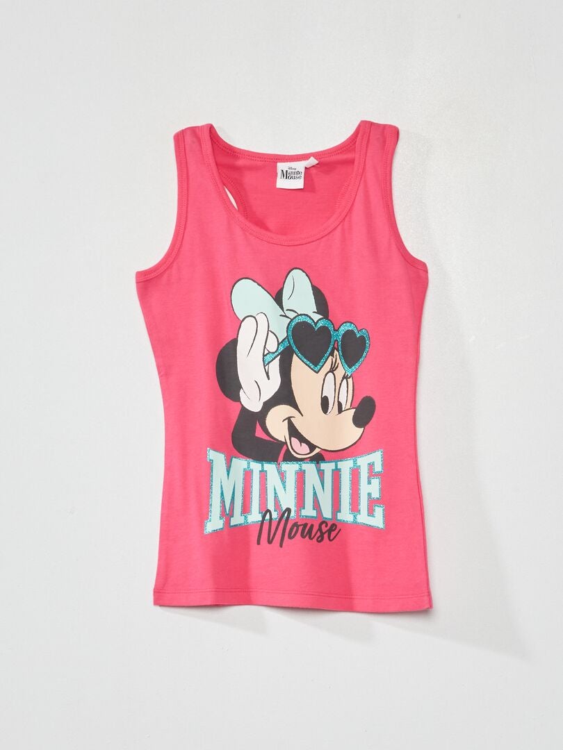 Camiseta sin mangas 'Minnie' 'Disney' ROSA - Kiabi