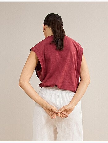 Camiseta sin mangas, MO Fashion