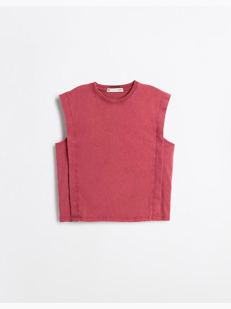 Camiseta sin mangas, MO Fashion Rojo - Kiabi