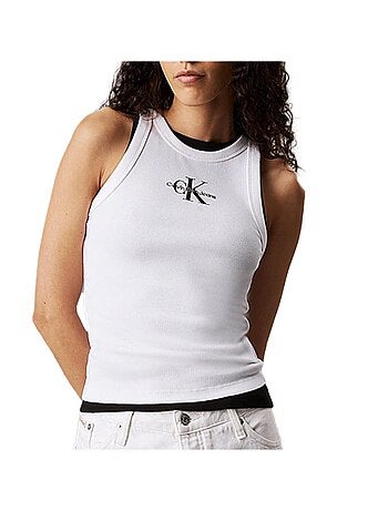Camiseta sin mangas Mujer Calvin Klein Jeans Monologo