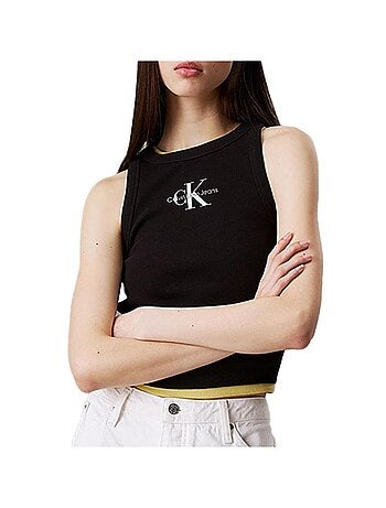Camiseta sin mangas Mujer Calvin Klein Jeans Monologo