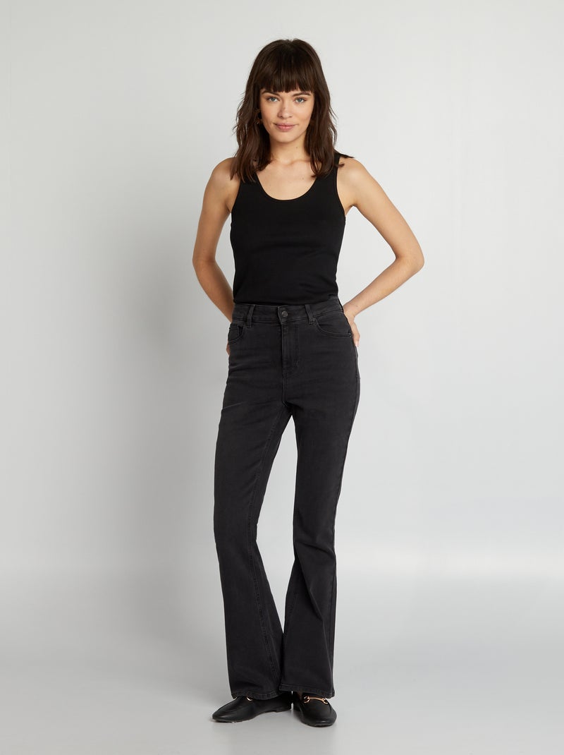 Camiseta sin mangas negro - Kiabi