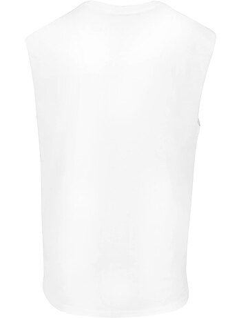Camiseta sin mangas new york wording sin mangas para hombre - mister tee
