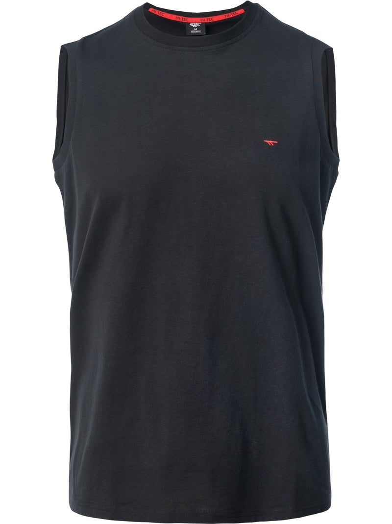 Camiseta sin mangas nilan ii sin mangas para hombre - hi-tec Negro - Kiabi