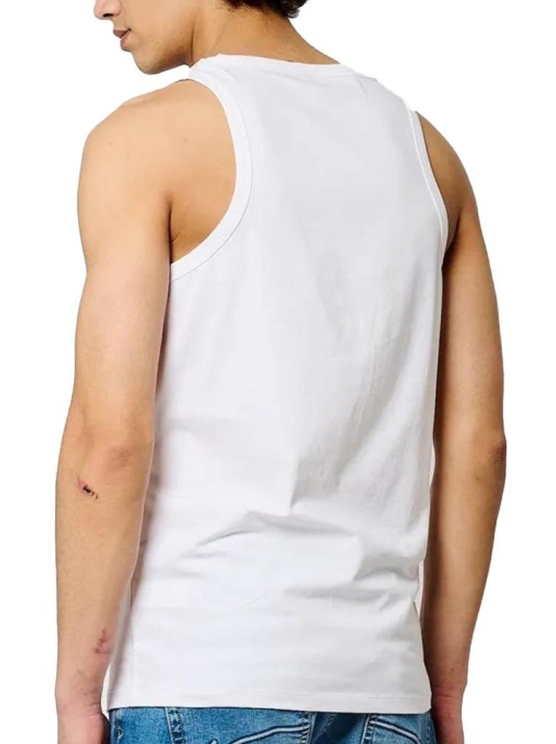 Camiseta sin mangas para hombre Kaporal Blanco - Kiabi