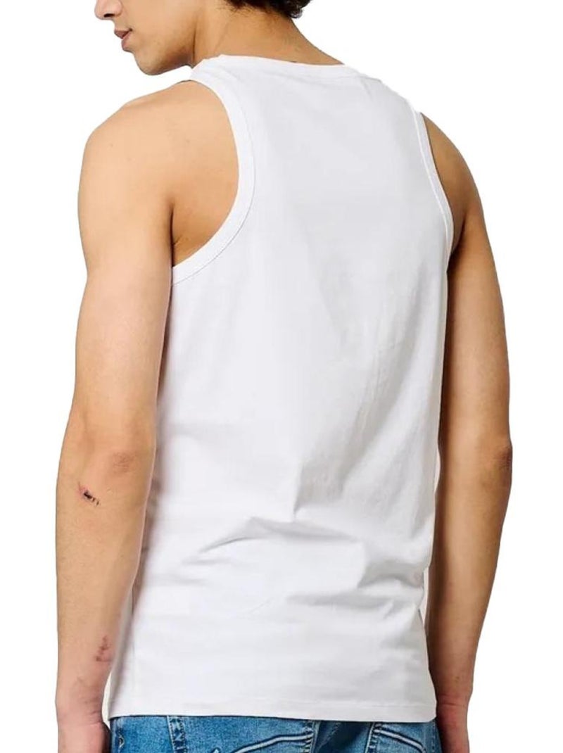 Camiseta sin mangas para hombre Kaporal Blanco - Kiabi