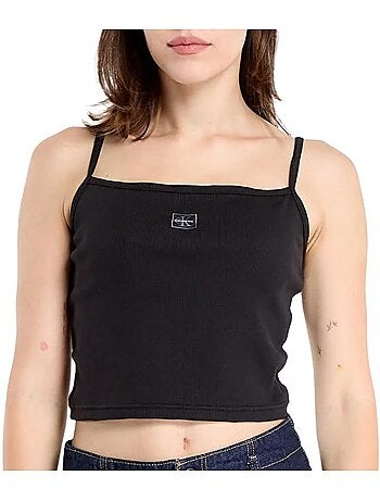 Camiseta sin mangas para mujer Calvin Klein Jeans A Woven