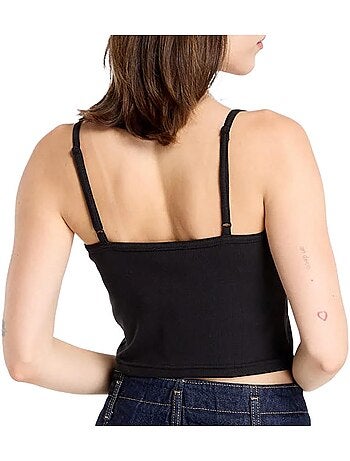 Camiseta sin mangas para mujer Calvin Klein Jeans A Woven