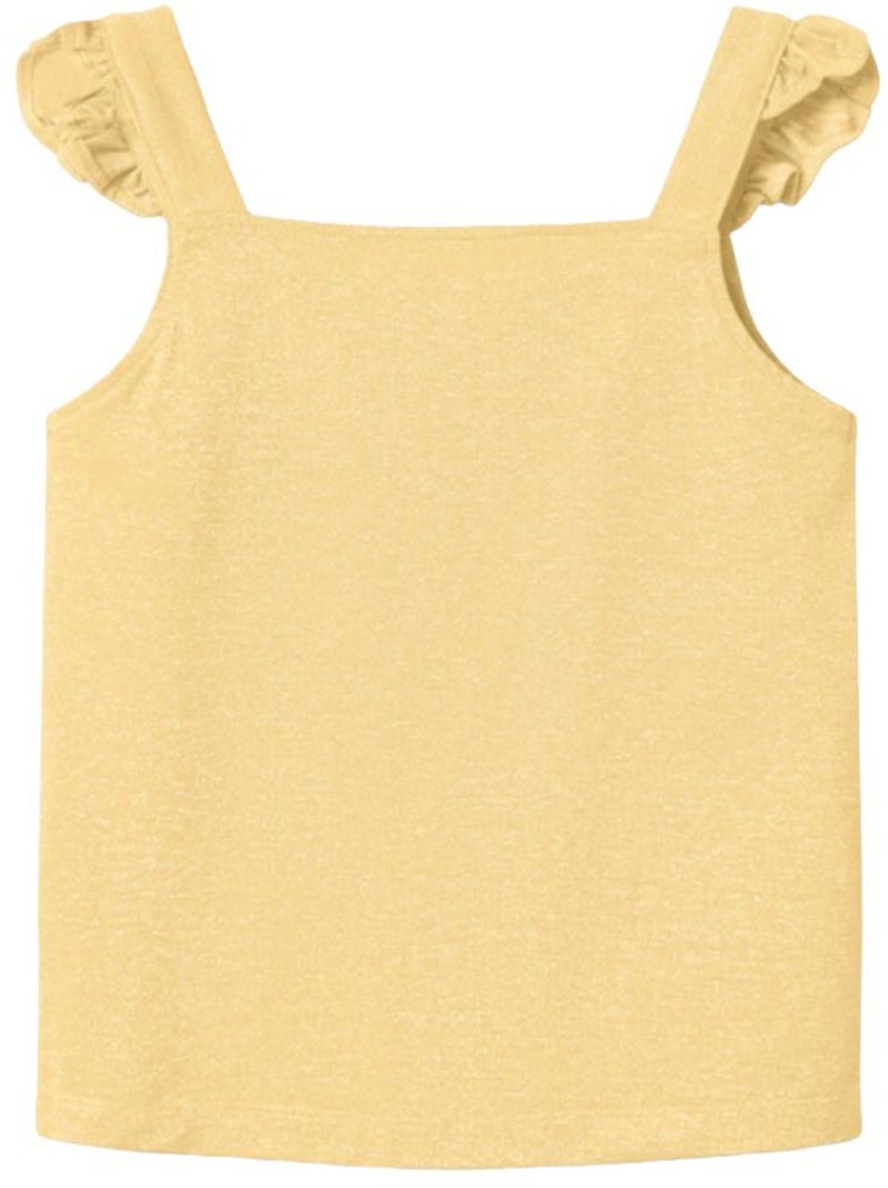 Camiseta sin mangas para niña Name it Amarillo - Kiabi