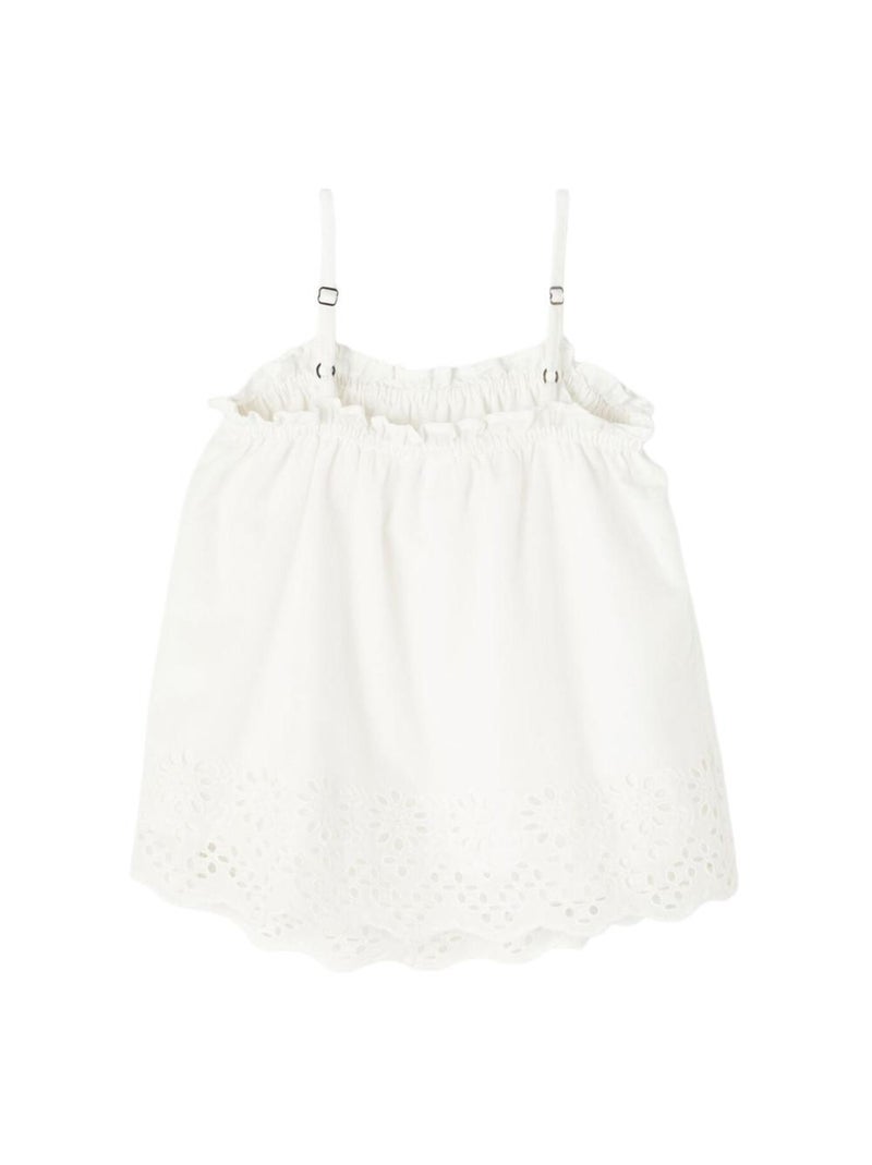 Camiseta sin mangas para niña Name It Blanco - Kiabi