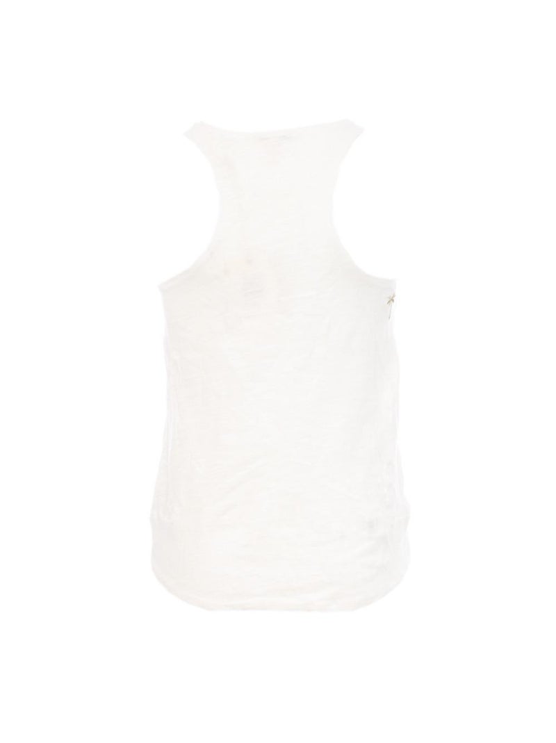 Camiseta sin mangas para niña Teddy Smith Blanco - Kiabi