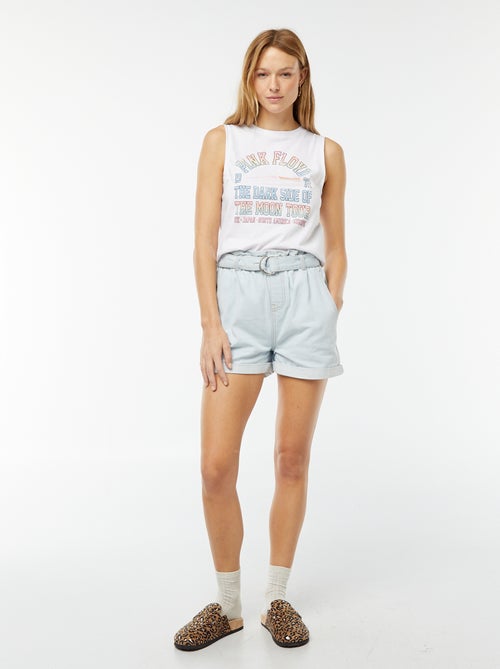 Camiseta sin mangas 'Pink Floyd' - Kiabi