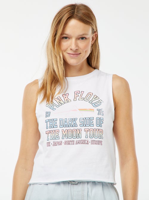 Camiseta sin mangas 'Pink Floyd' - Kiabi