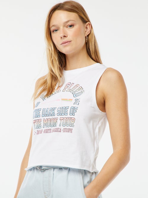 Camiseta sin mangas 'Pink Floyd' - Kiabi