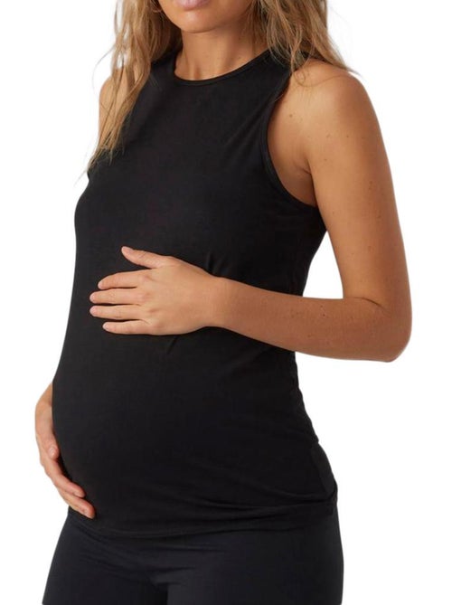 Camiseta sin Mangas Premamá Mamalicious para Mujer - Kiabi Camiseta sin Mangas Premamá Mamalicious para Mujer - Kiabi