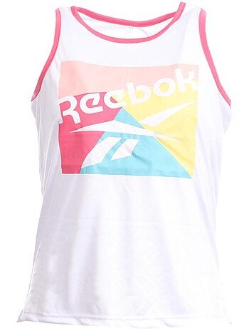 Camiseta sin mangas Reebok para niña,