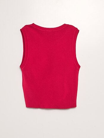 Camiseta sin mangas