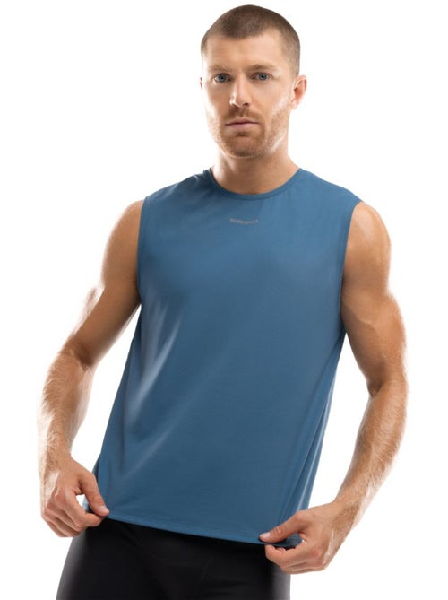 Camiseta sin mangas running hombre fitness hombre paine - Kiabi