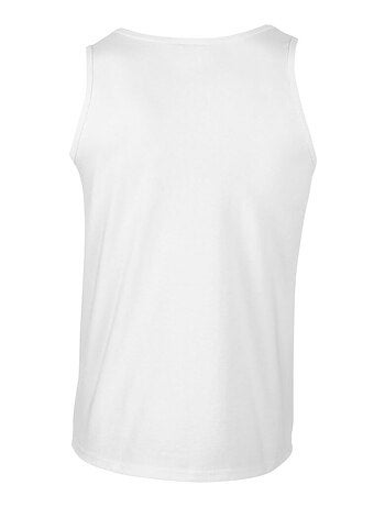 Camiseta sin mangas softstyle lisos para hombre - gildan