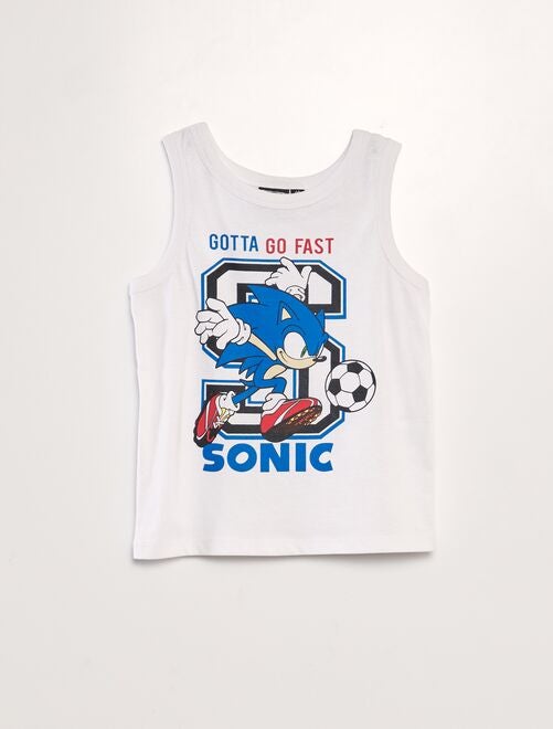 Camiseta sin mangas 'Sonic' - Kiabi