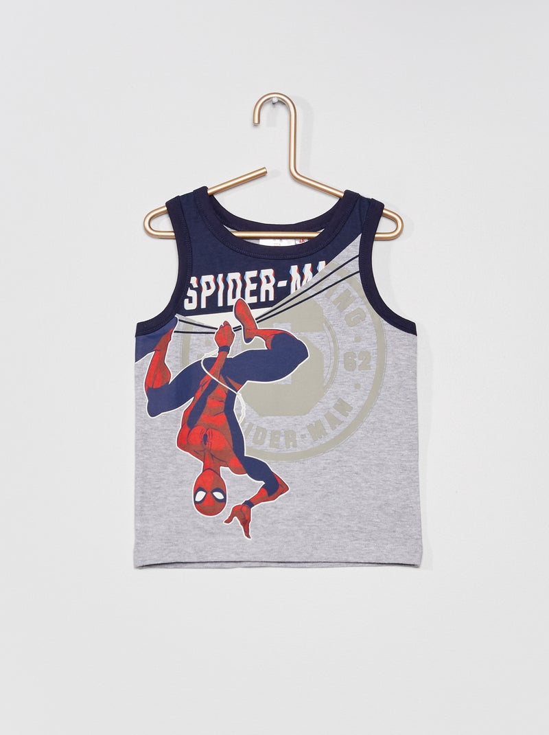 Camiseta sin mangas 'Spider-Man' de 'Marvel' gris - Kiabi