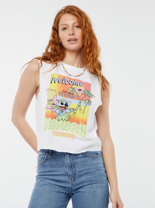 Camiseta sin mangas 'Stitch' 'Disney'
