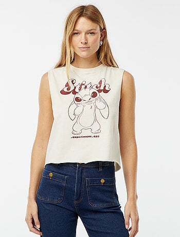 Camiseta sin mangas 'Stitch' 'Disney'